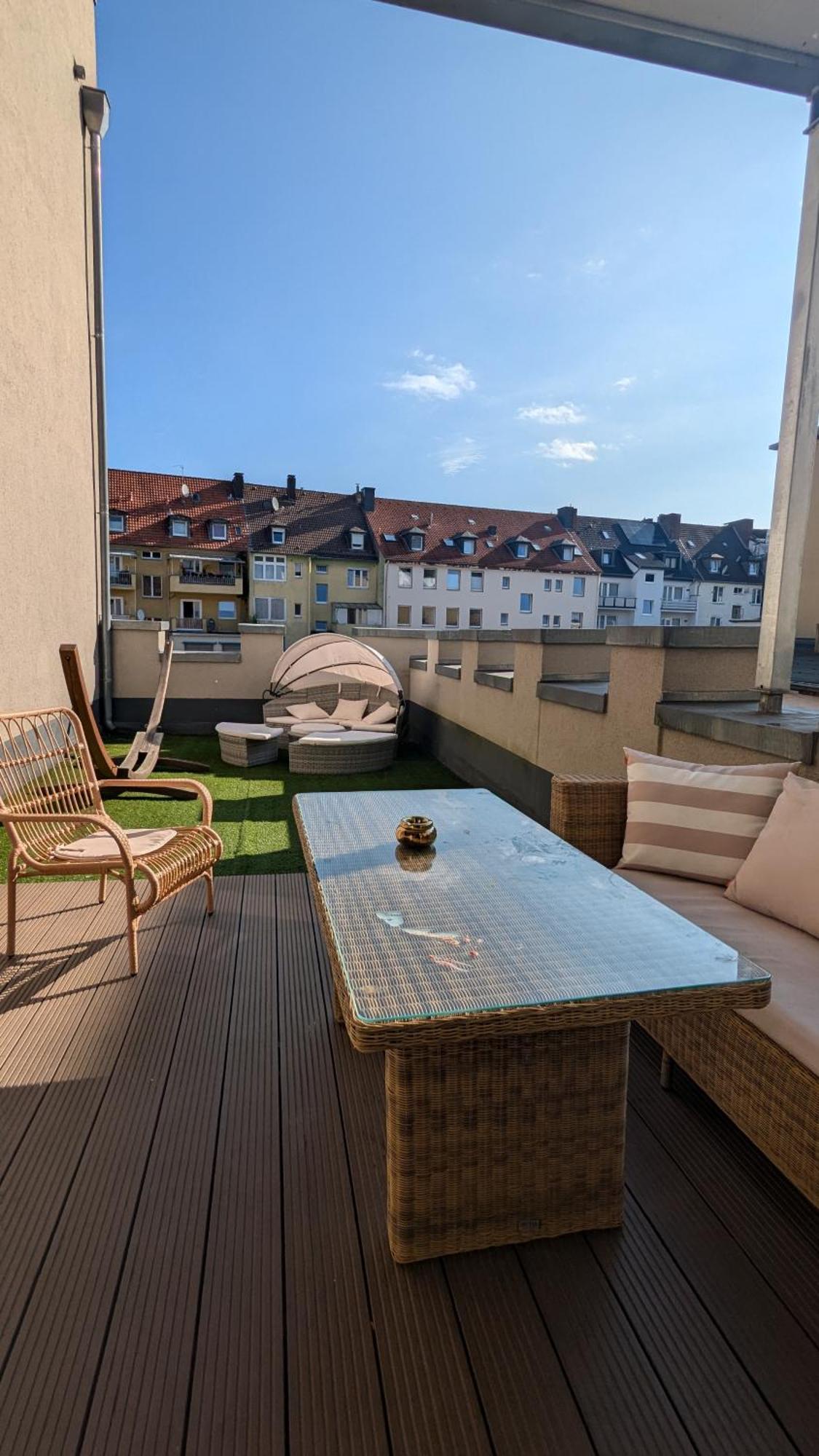 האגן Imposante Whg - Zentral - Dachterrasse - Parken - Aufzug מראה חיצוני תמונה