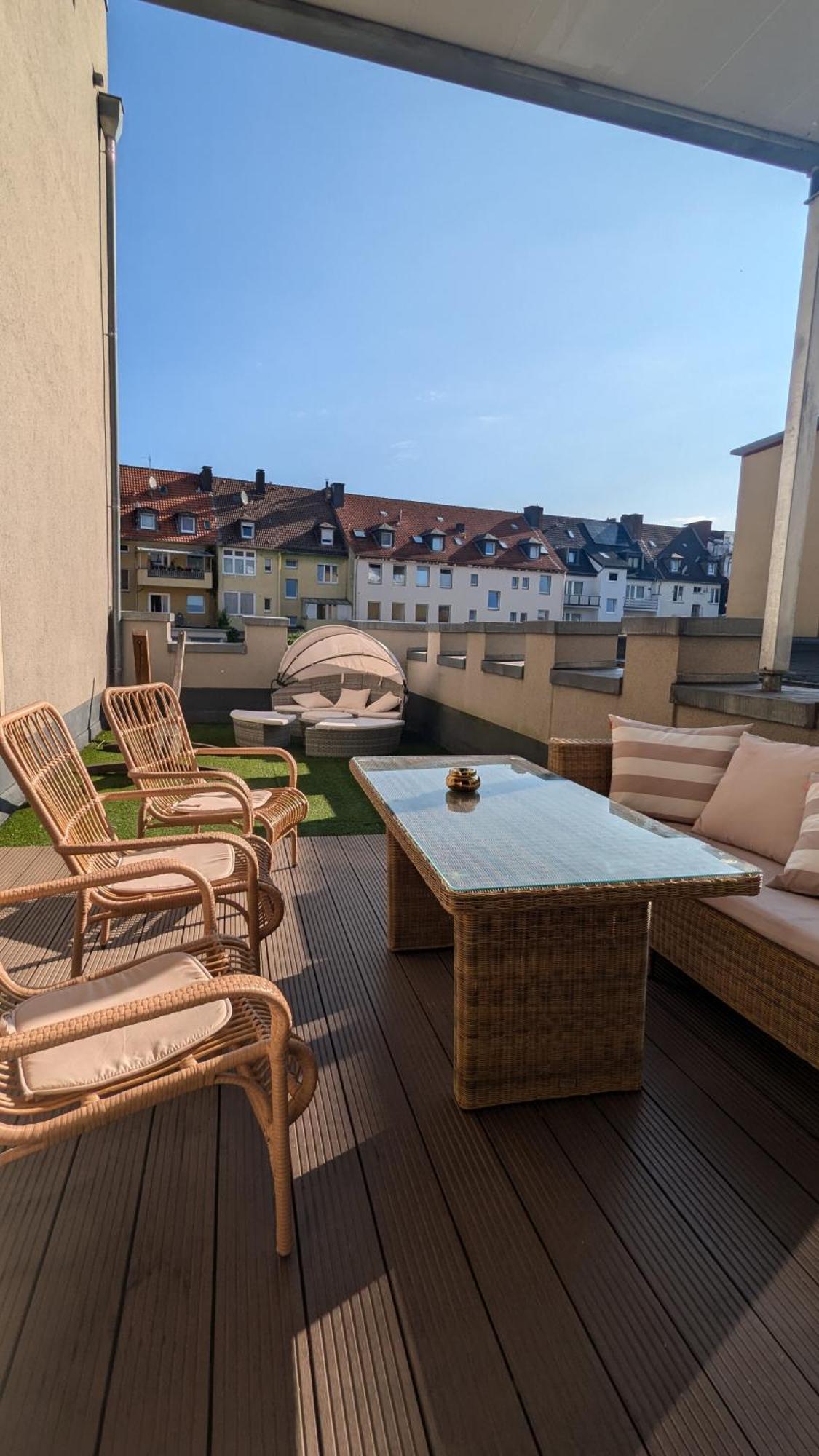 האגן Imposante Whg - Zentral - Dachterrasse - Parken - Aufzug מראה חיצוני תמונה